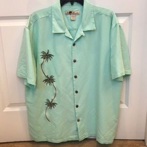 Cool mint green beach shirt
